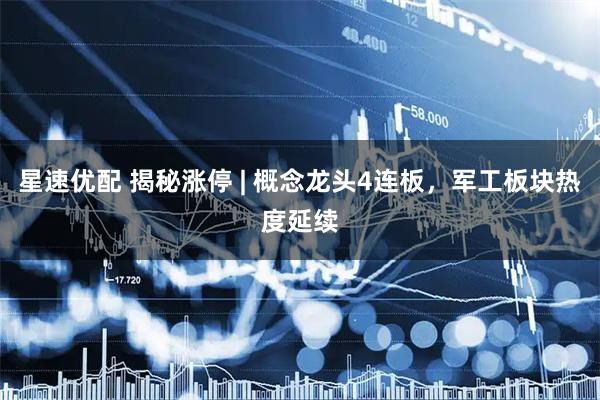 星速优配 揭秘涨停 | 概念龙头4连板，军工板块热度延续